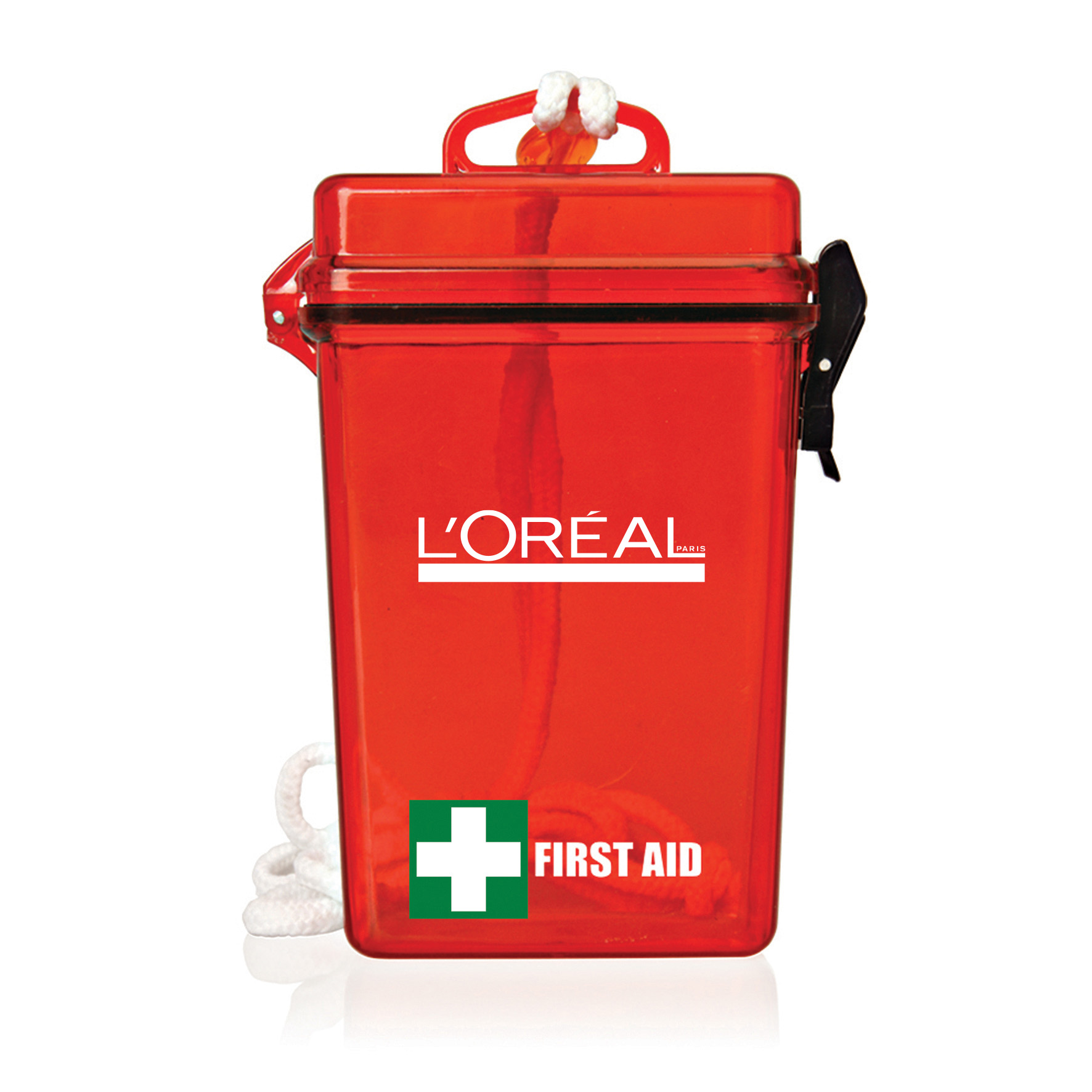 First Aid Kit Waterproof 21pc – First Aid Kits – Promobrands – available in Red – photo 1 of 5