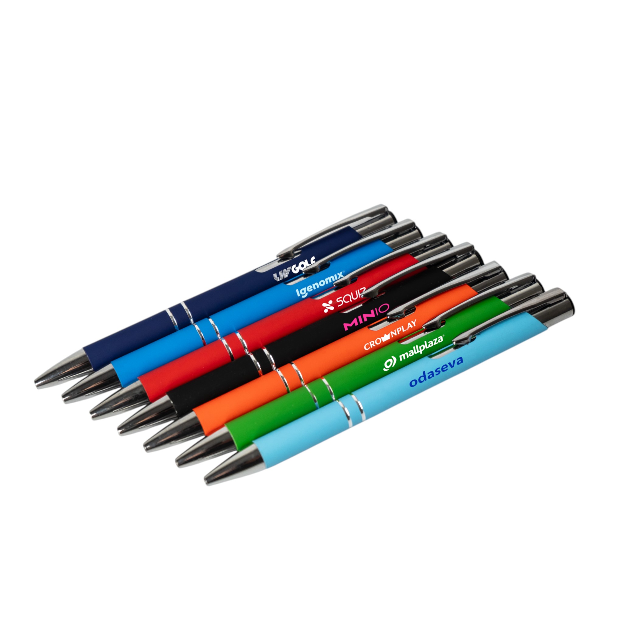 Thomas Pen – Metal Pens – Promobrands – available in Black, Green, Navy Blue, Orange and 1 more – photo 1 of 8