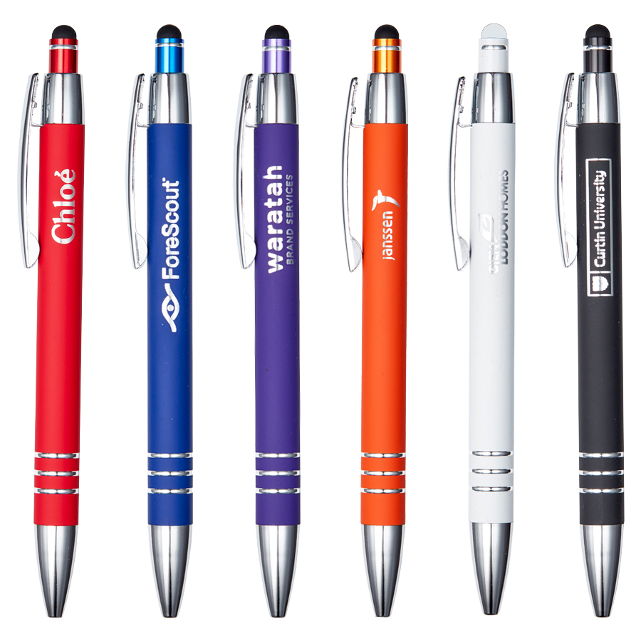 Roma Pen – Stylus Pens – Promobrands – available in Black, Blue, Orange, Purple and 2 more – photo 1 of 7