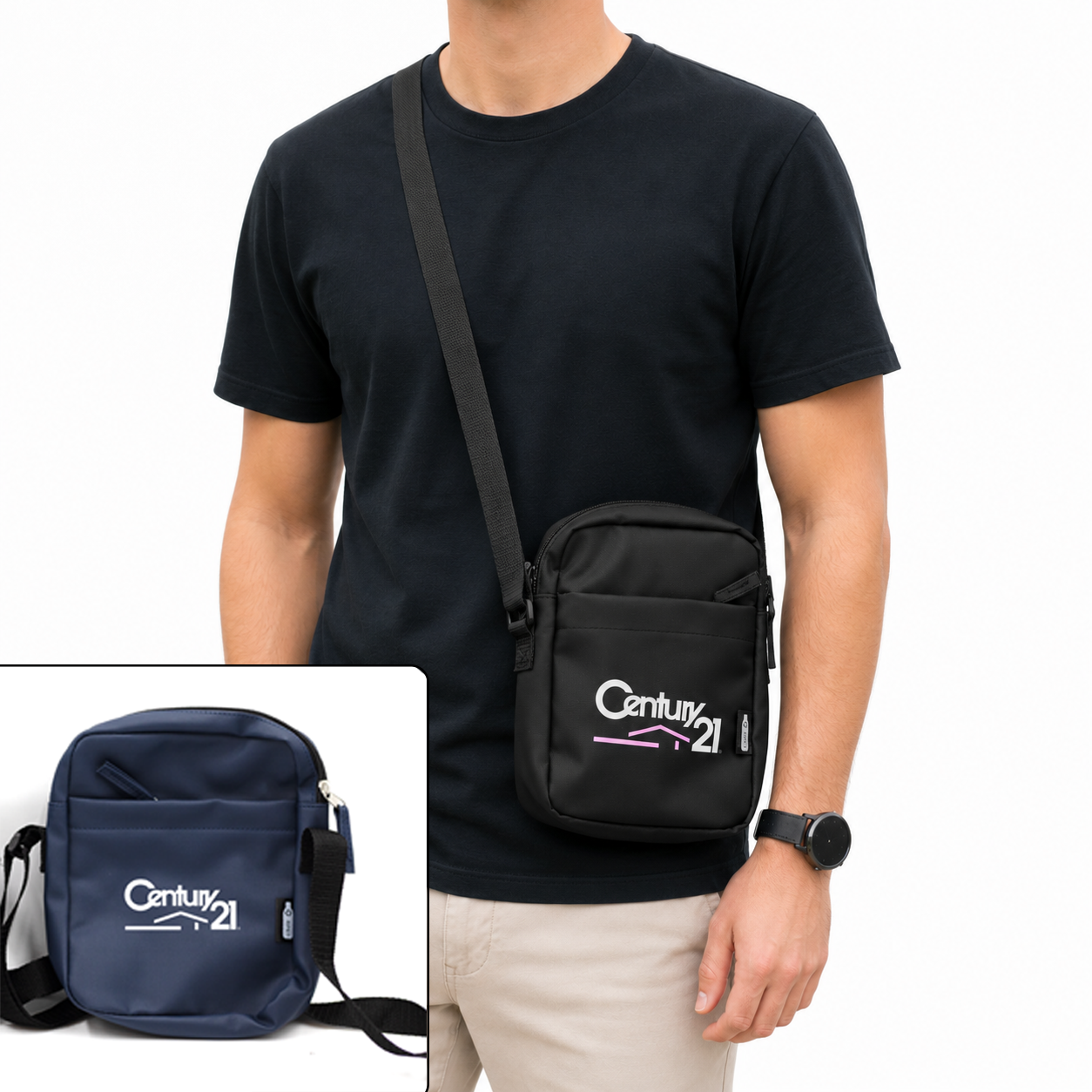 The Traveller RPET Messenger Bag