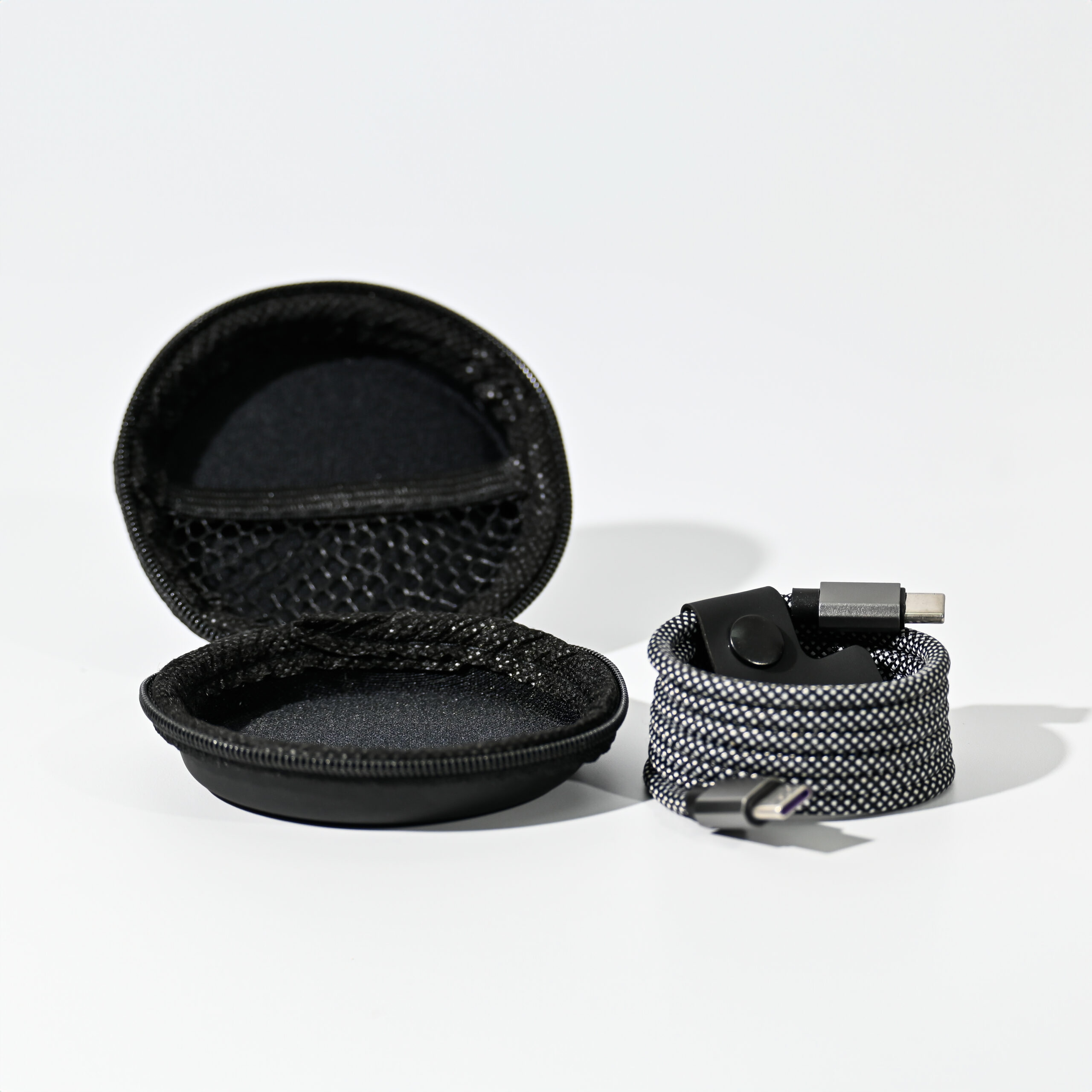 St Patrick Charging Cable – Charging Cables – Promobrands – available in Black – photo 1 of 9