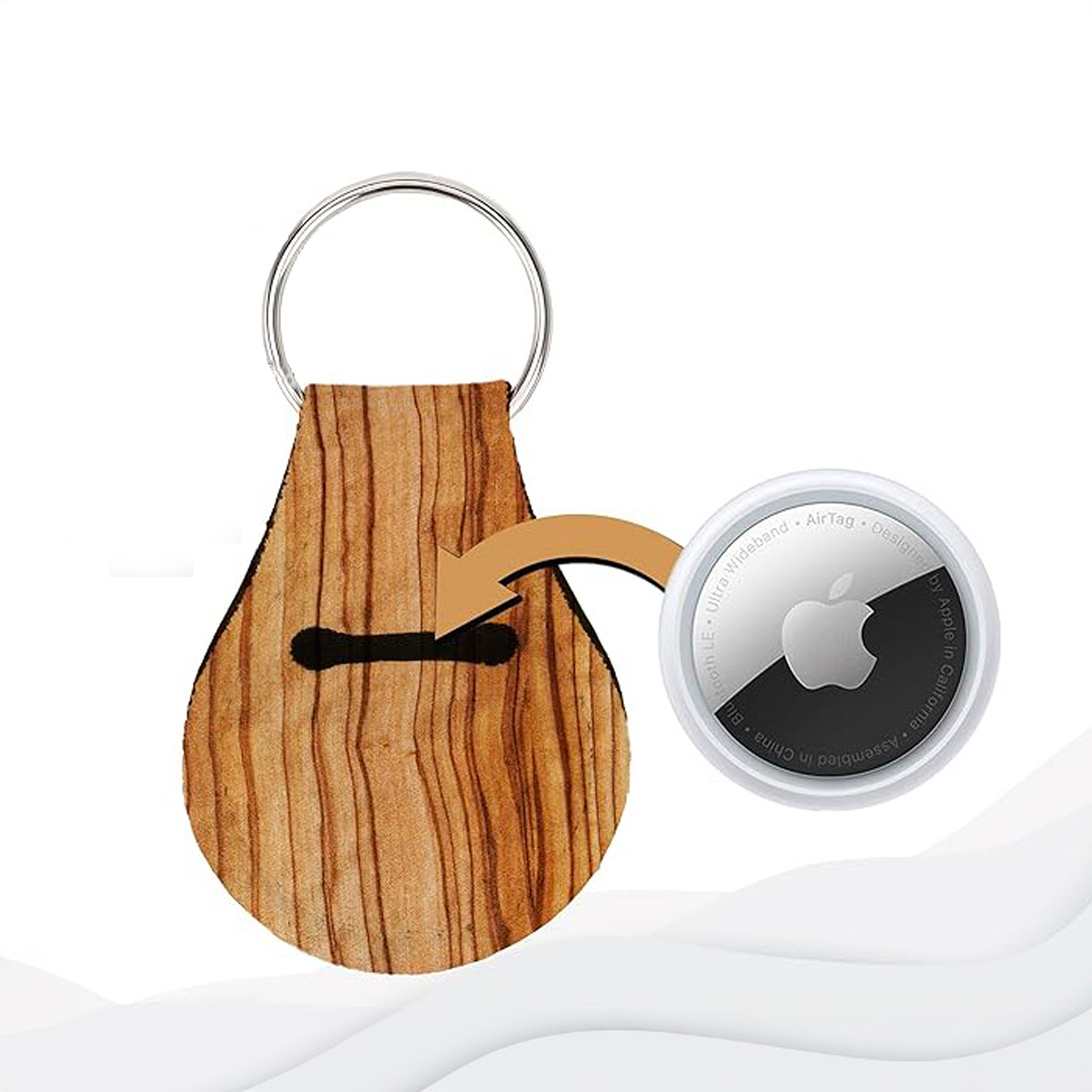 Neoprene Keychain (4.5 x 6cm) – Keyrings – Promobrands – photo 1 of 2