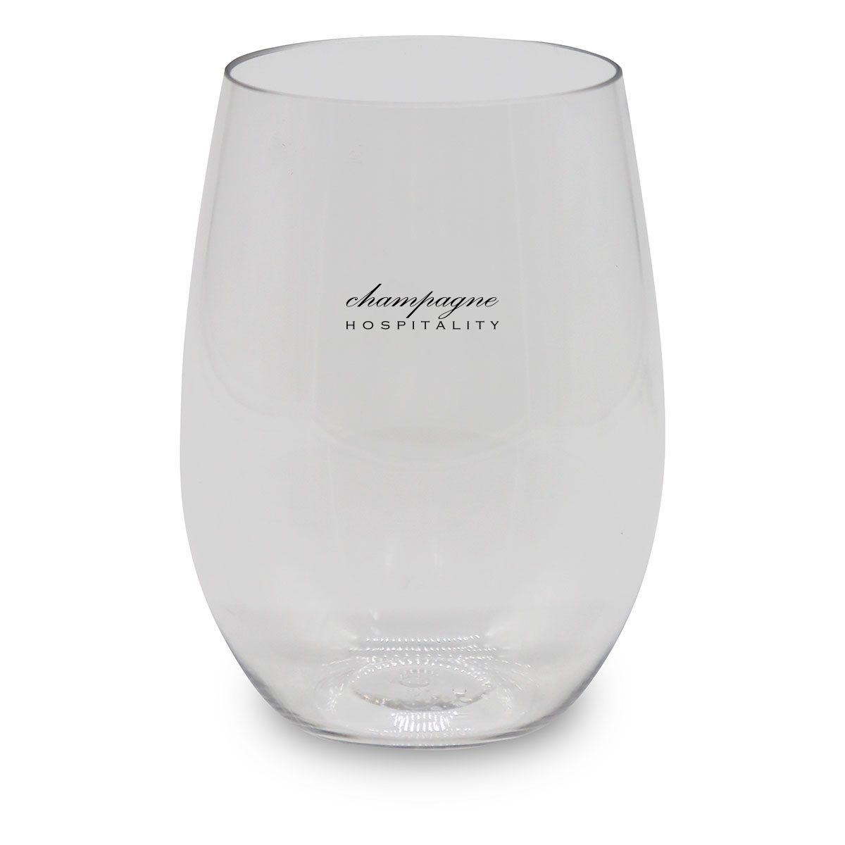 Stemless Shatterproof Red Wine Glass – Wine Glasses – available in white colour