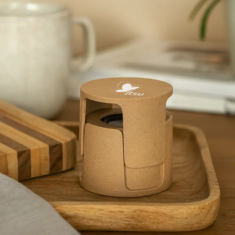 Ruma Wireless speaker in Plant Fibre – Bluetooth Speakers