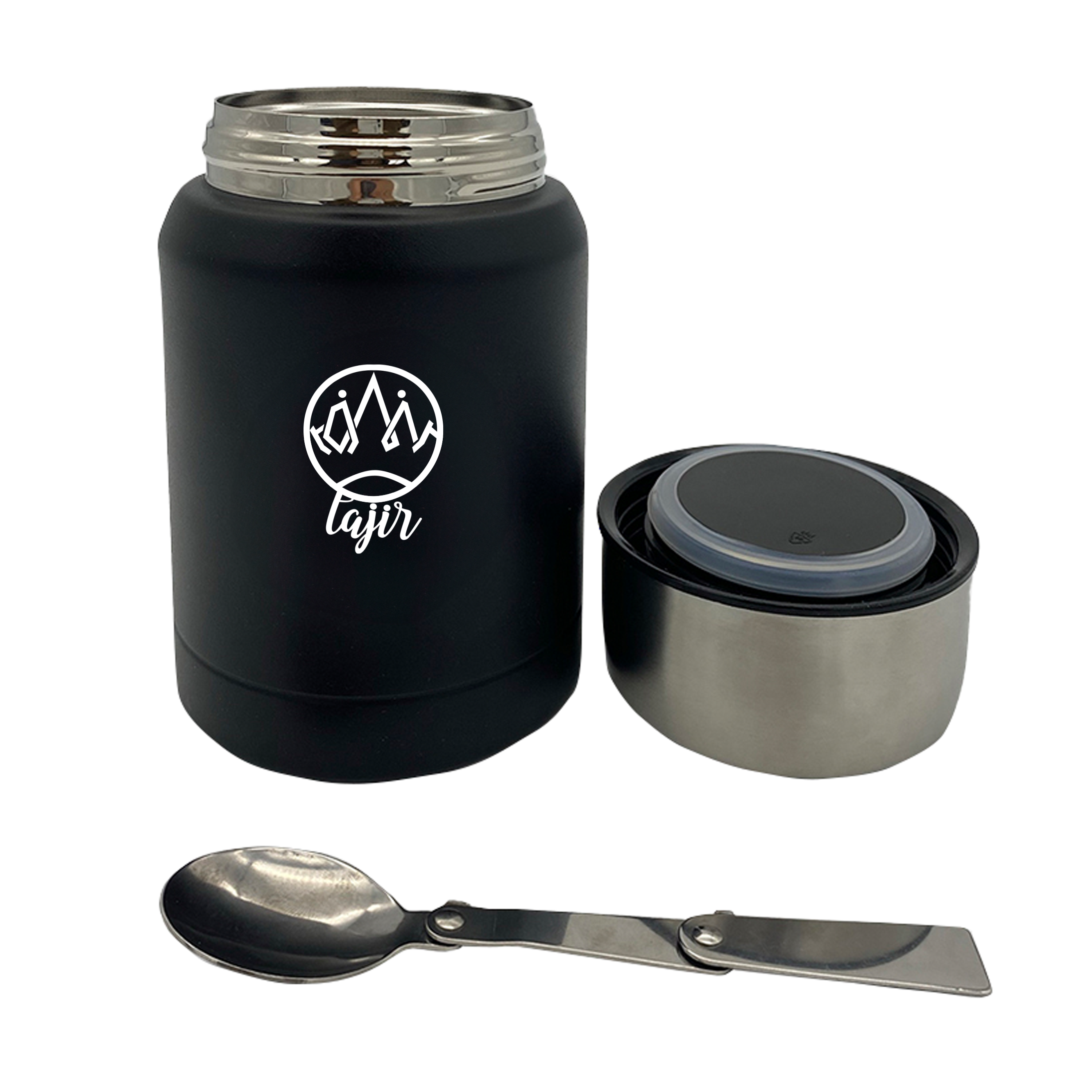 Thermo 500ml Vacuum Flask – Flasks – available in black colour