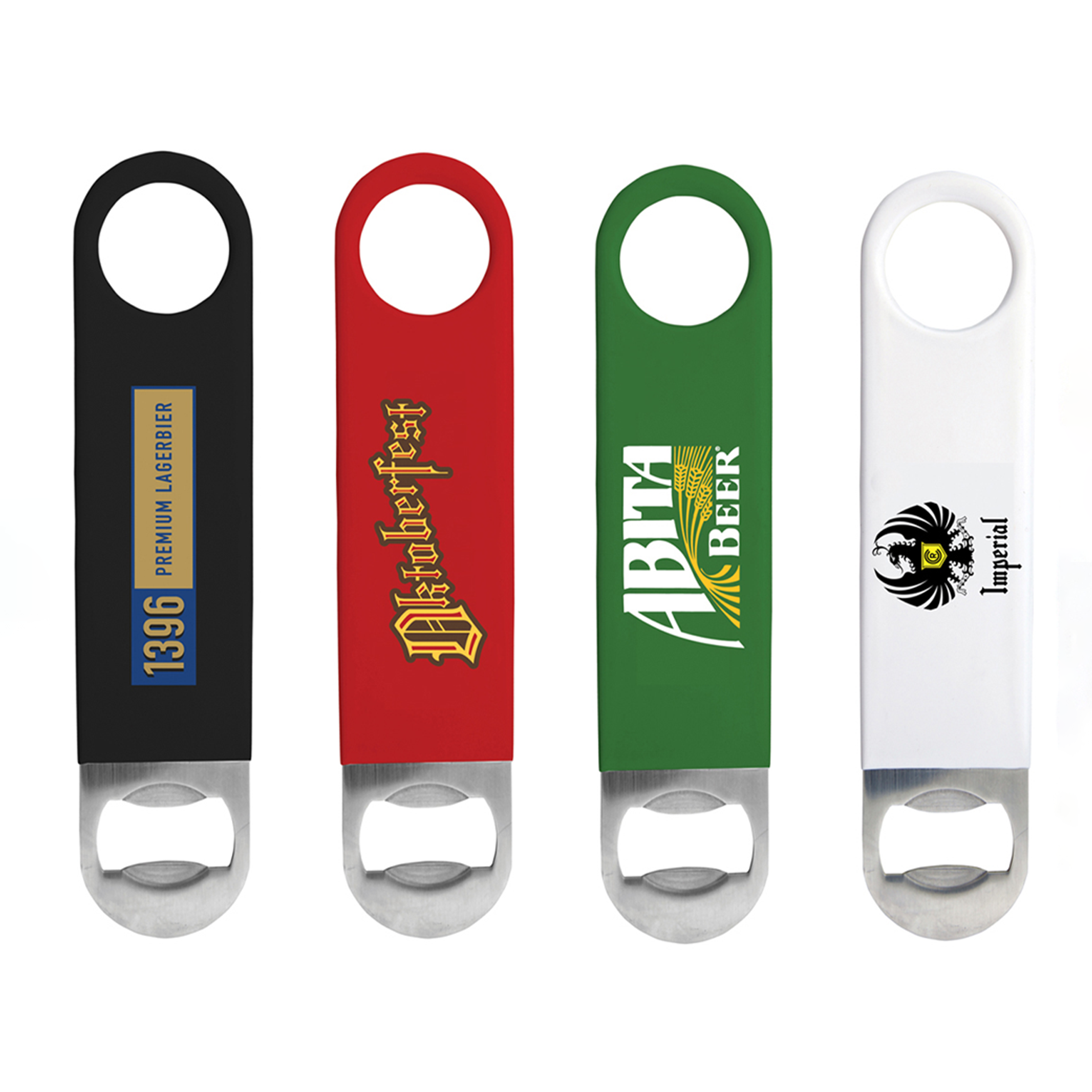 Bartender's Vinyl Bottle Opener – Bottle Openers – available in black, blue, green, red colours