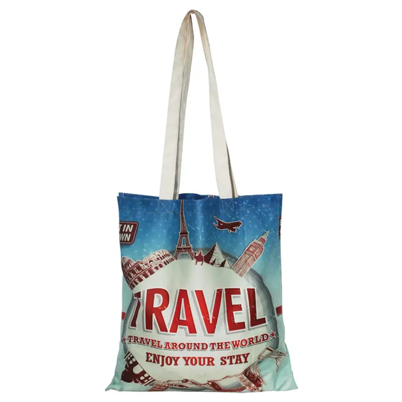 Full-Colour Cotton Tote Bag – Tote Bags – available in multi colour