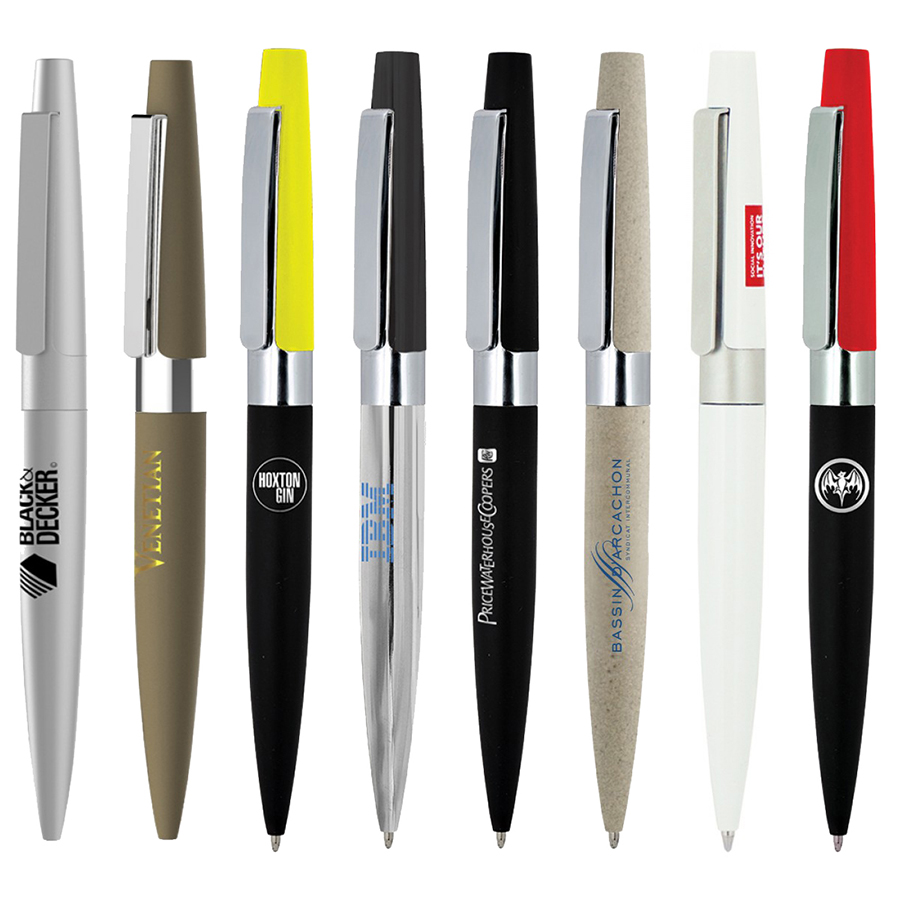 BND77 PERI, TWIST METAL BALL PEN – Metal Pens – Promobrands – available in Design your own – photo 1 of 15