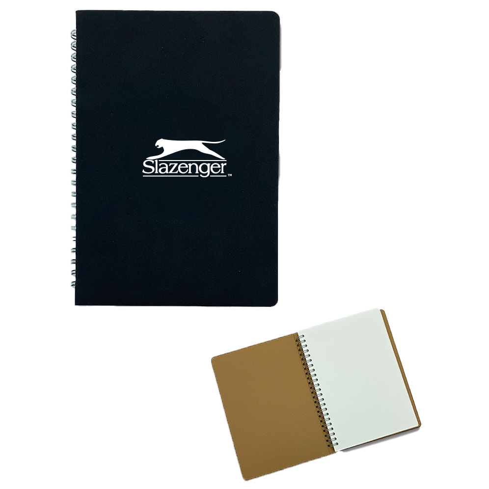 Spiral Notebook (A5) – Notebooks – Promobrands – available in Black – photo 1 of 4