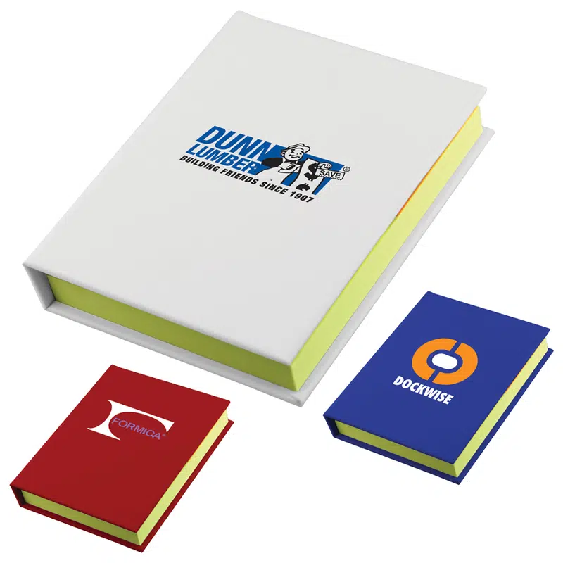 Dalton Adhesive Note Book – Sticky Notes – available in blue, red, white colours