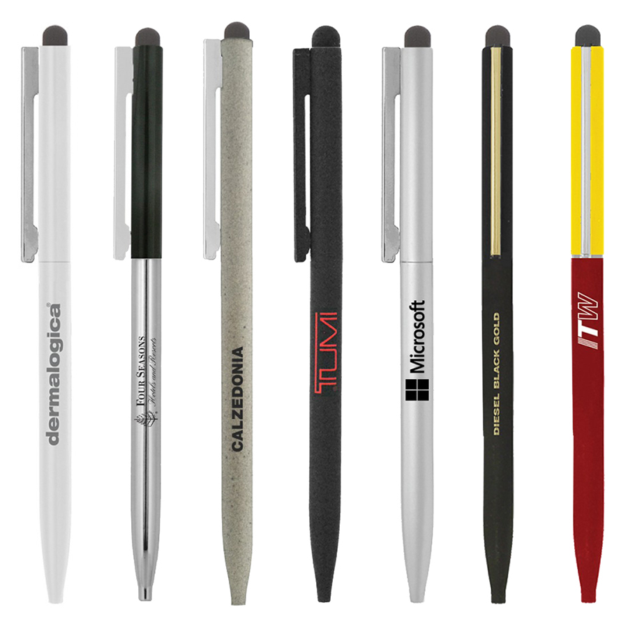 BND78S SARI STYLUS, THIN TWIST METAL BALL PEN – Metal Pens – Promobrands – available in Design your own – photo 1 of 21