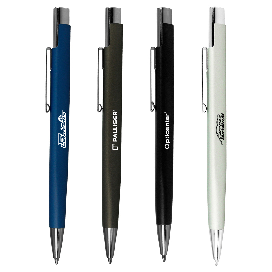 Chelsea Pen – Metal Pens – Promobrands – available in Black, Blue, Silver – photo 1 of 5