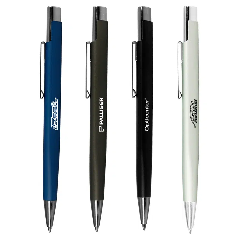 Chelsea Pen – Metal Pens – available in black, blue, silver colours