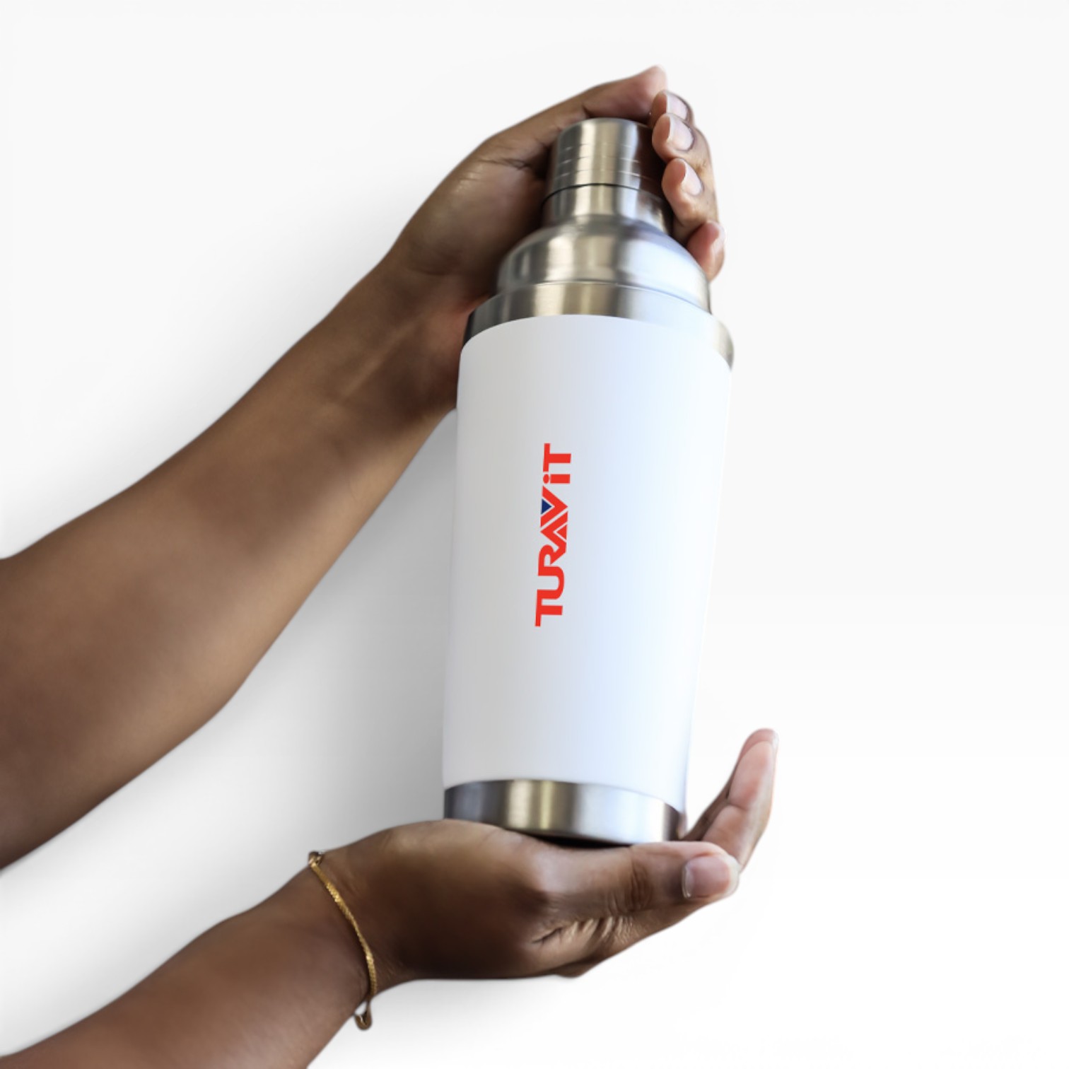 Kennedy Shaker (600mL) – Misc Drinkware – Promobrands – available in White – photo 1 of 7