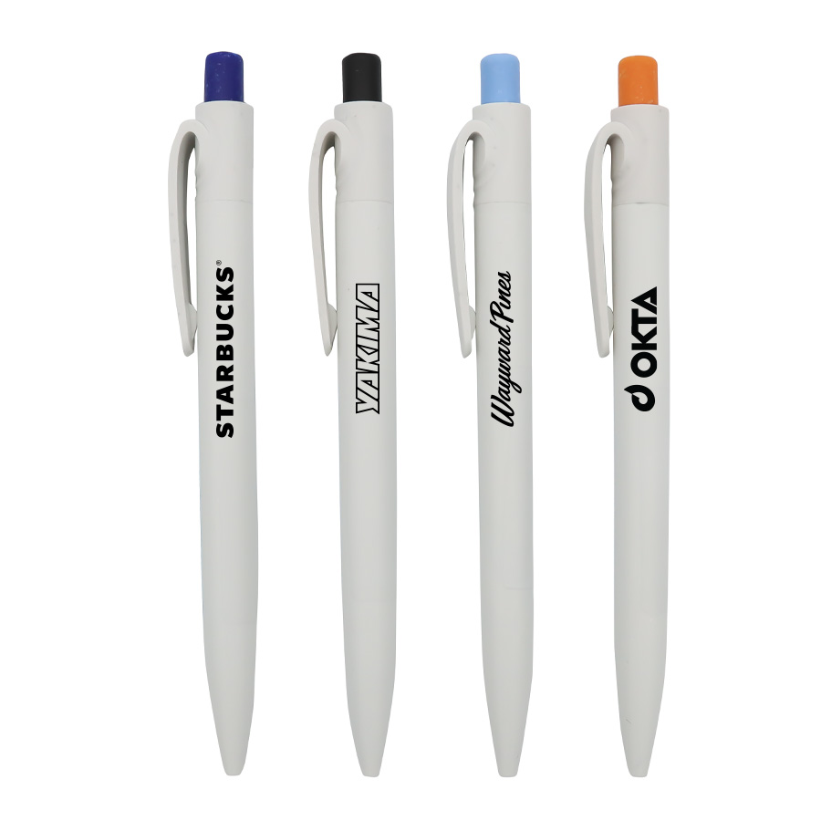 Sea Shell Pen – Plastic Pens – Promobrands – available in Black, Navy, Orange – photo 1 of 11