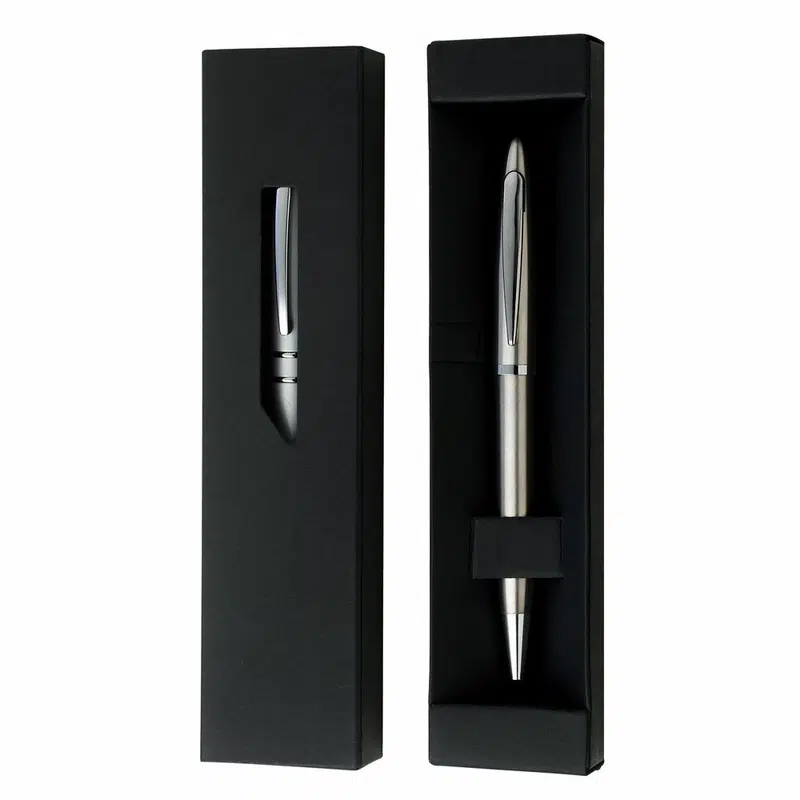 Black Gift Box w Window – Pen Packaging