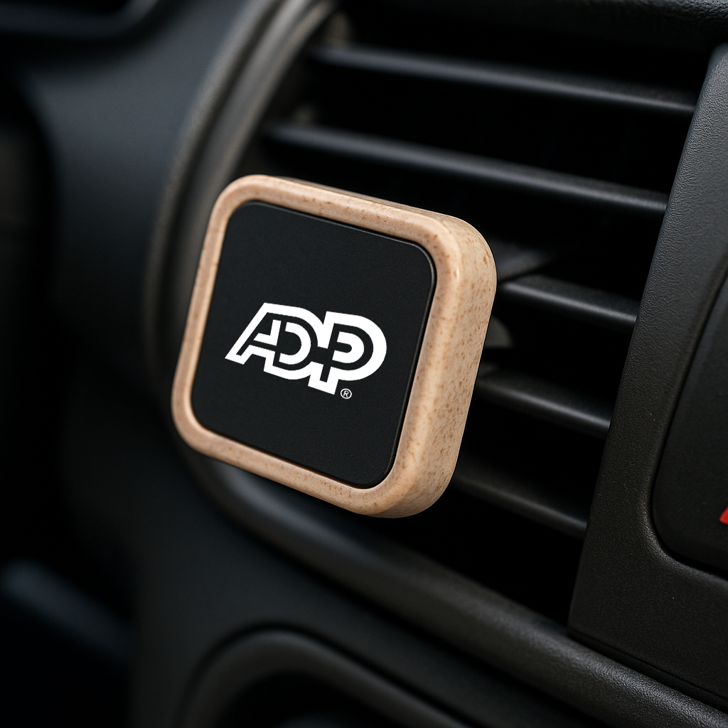 Kozo Universal Magnetic Car Vent Mount - Plant Fibre - Rectangle