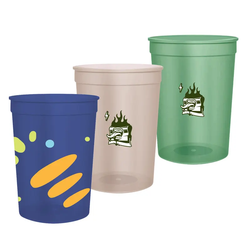 473ml Translucent Plastic Stadium Cup – Cups & Tumblers