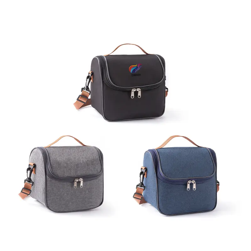 Customizable Lunch Bag – Cooler Bags – available in black, blue, grey colours