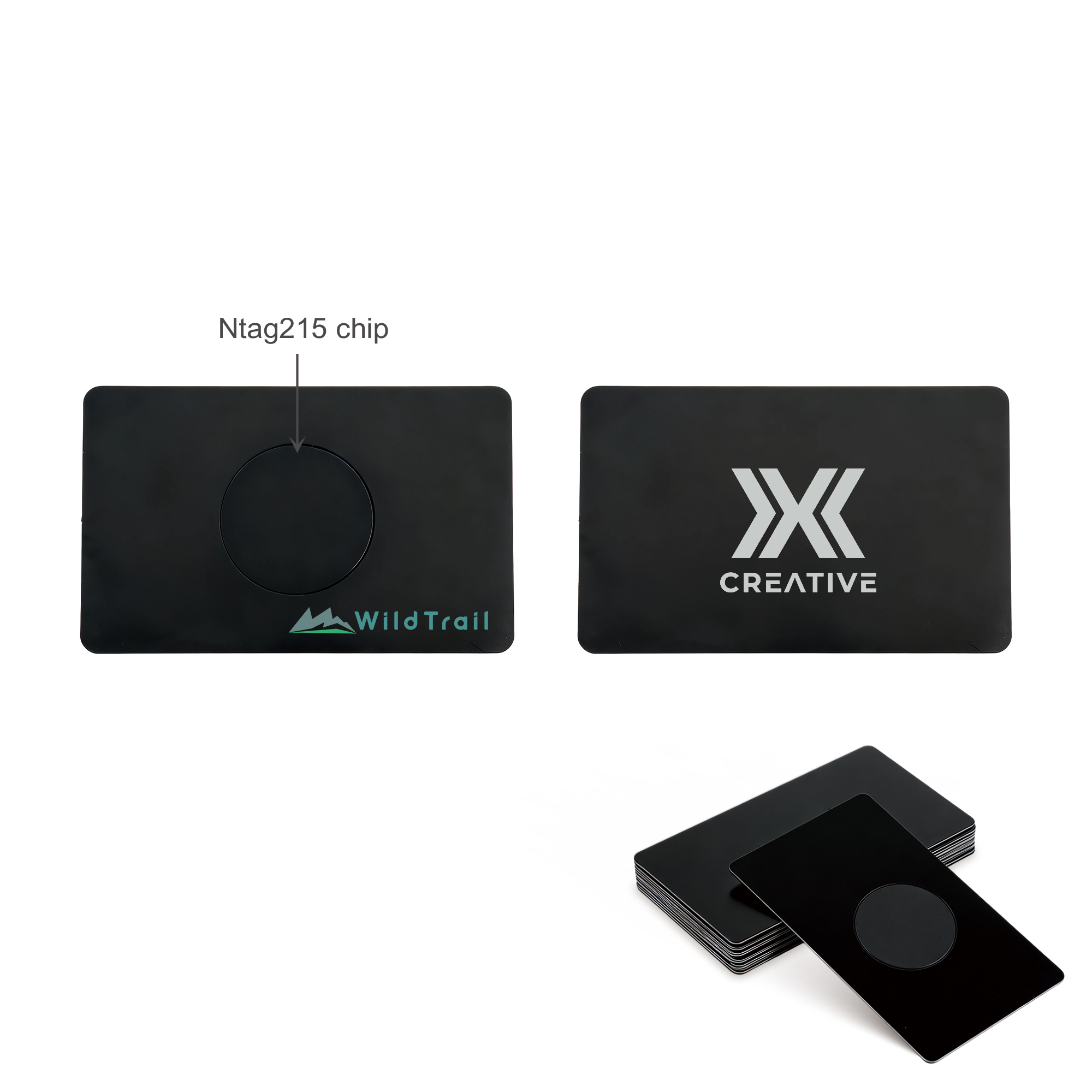 NFC Black Metal Business Card
