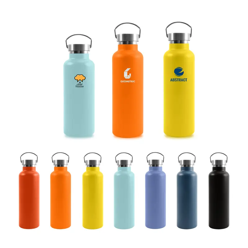 500ML/720ML RCS Recycled Stainless steel Insulated Bottle – Drink Bottles – available in multi colour