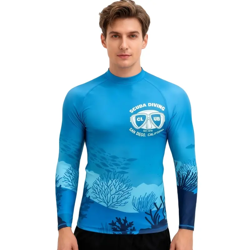 Sublimation Long Sleeves UPF 50+ Rashie – Misc Clothing – available in multi colour