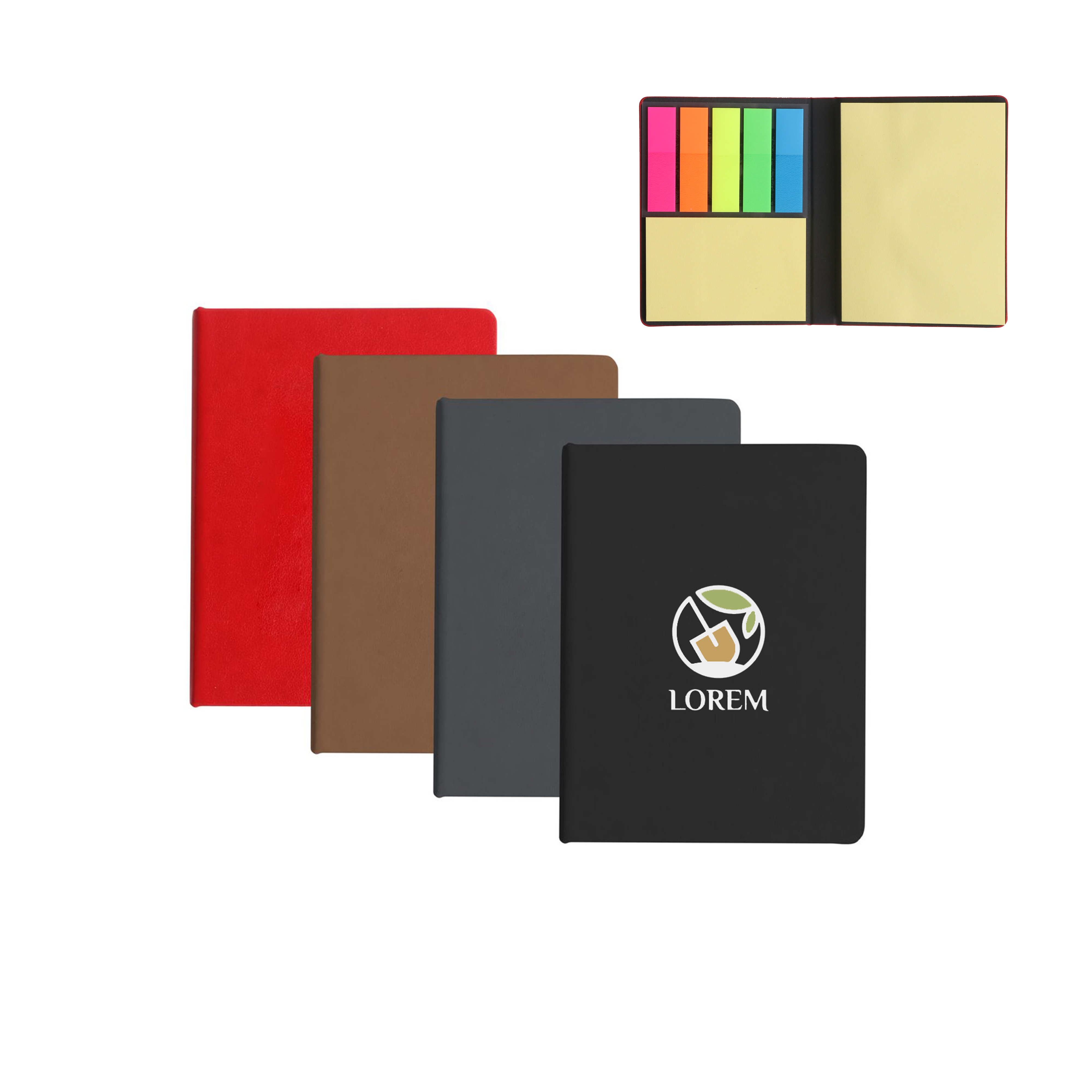 PU Sticky Notes Memo Holder