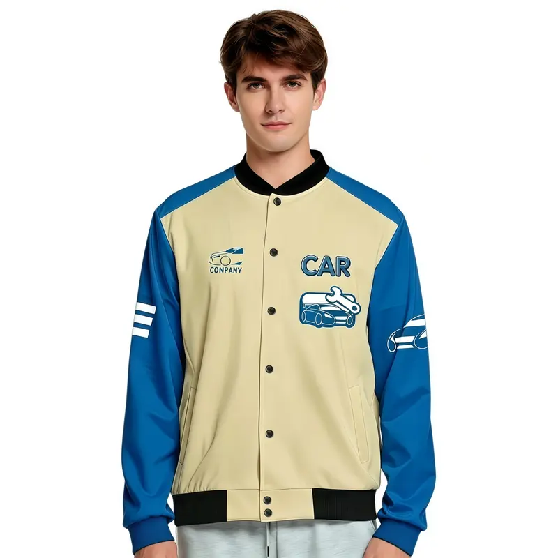 Unisex Polyester Scuba Sublimated Varsity Jacket – Jackets