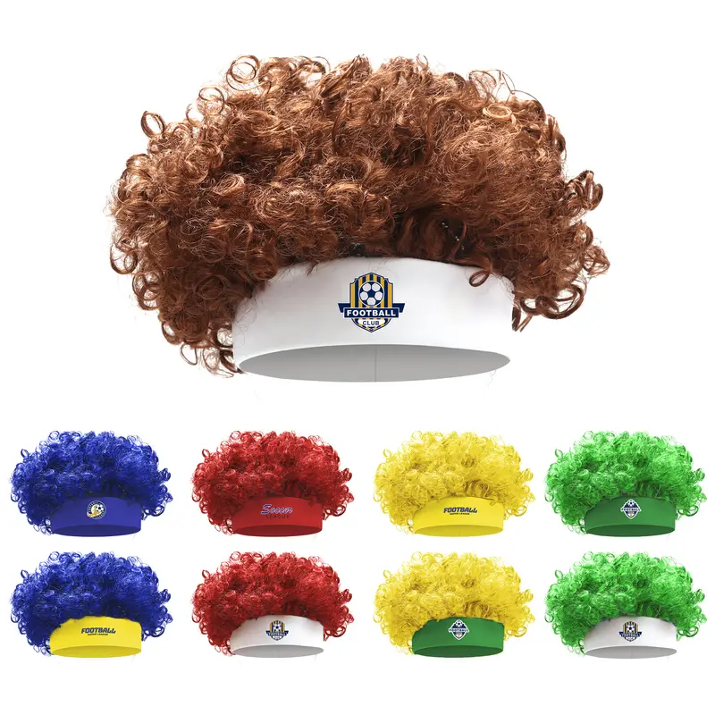 Solid Afro Headband Wig – Misc Events