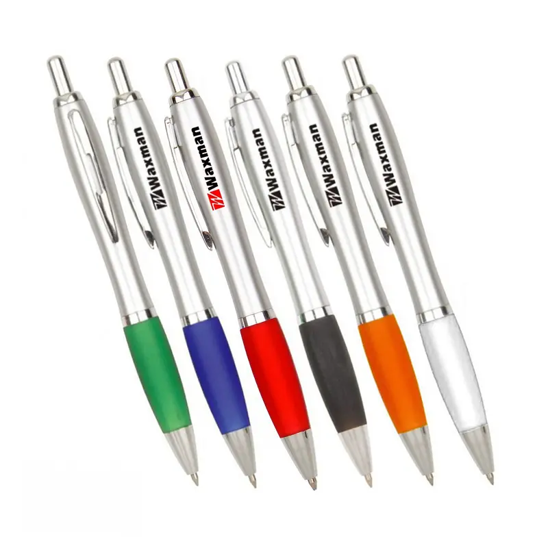 Silver Cucurbit Pen – Misc Pens – available in black, blue, green, orange colours and 2 more