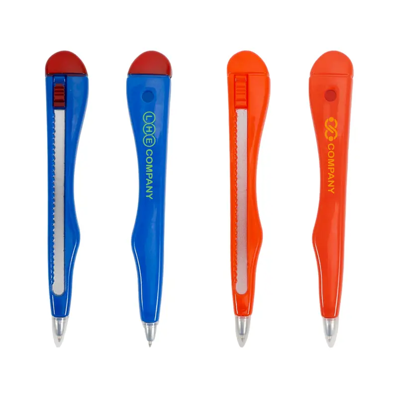 Knife Shape Ballpoint Pen – Novelty Pens – available in blue, red colours