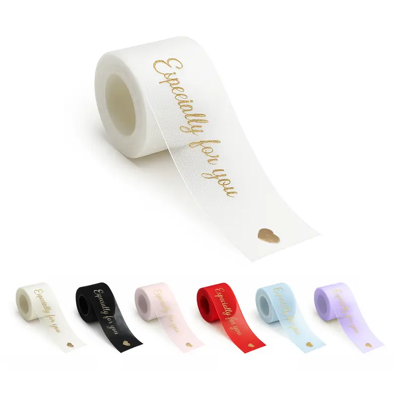 19mm Organza Ribbon – Ribbons – available in beige, black, blue, pink colours and 2 more
