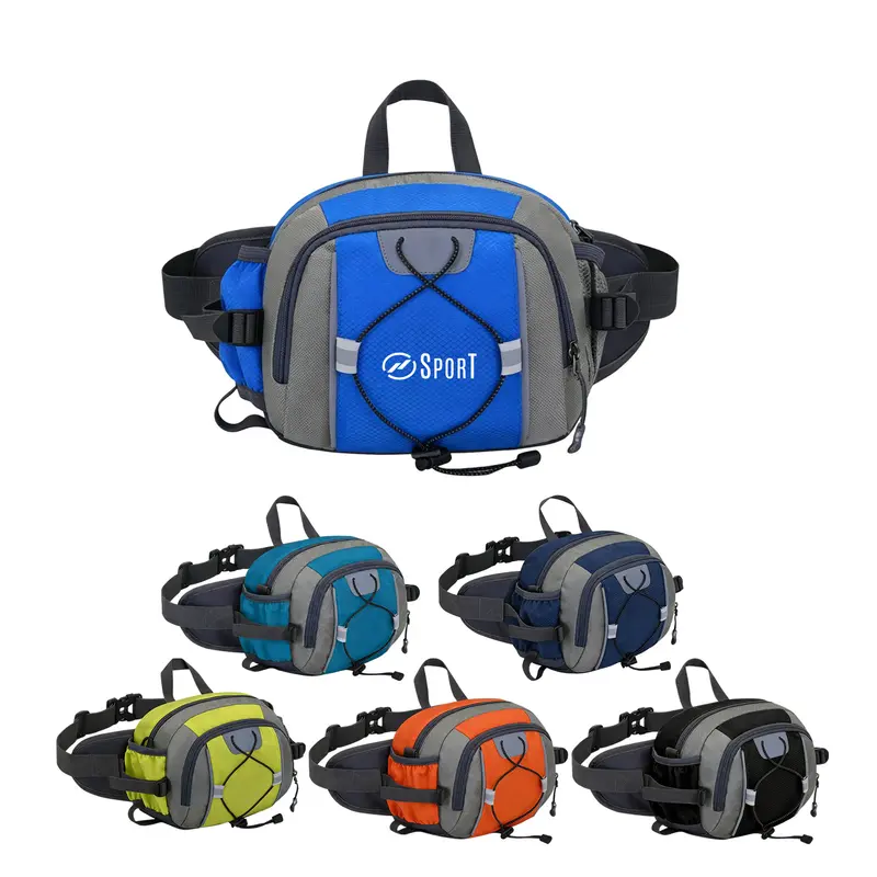 Bum Bag With Bottle Holder – Bum Bags – available in black, blue, green, grey colours and 1 more