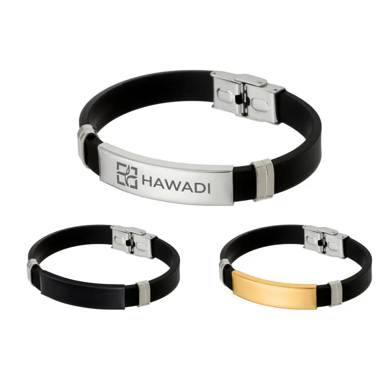 Metal Buckle Latch Bracelet – Accessories – available in black, gold, silver colours