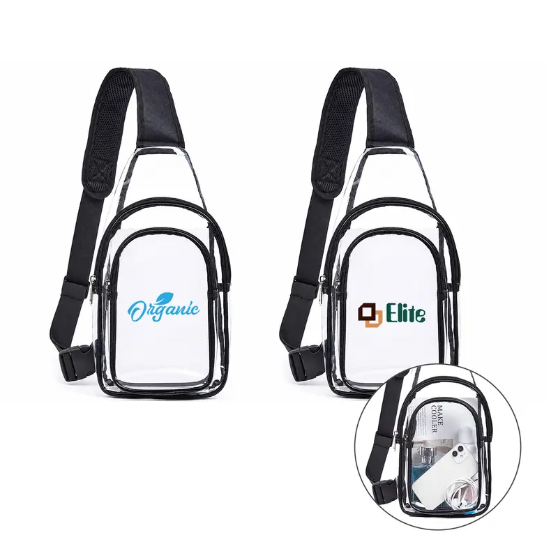 Clear PVC Crossbody Backpack – Backpacks