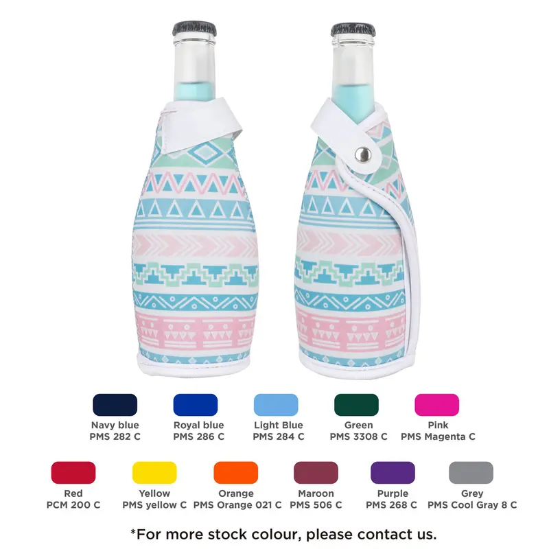Piccolo Bottle Cooler – Stubby Holders – available in multi colour
