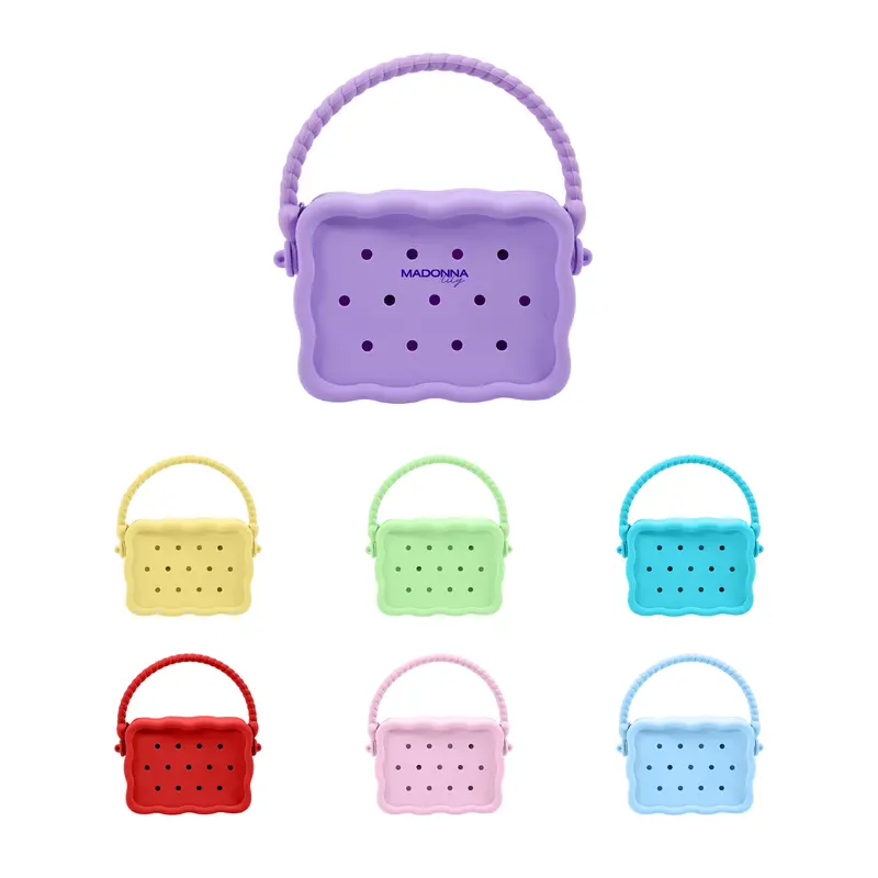 Silicone Holes Bag – Misc Bags – available in blue, green, multi, pink colours and 3 more