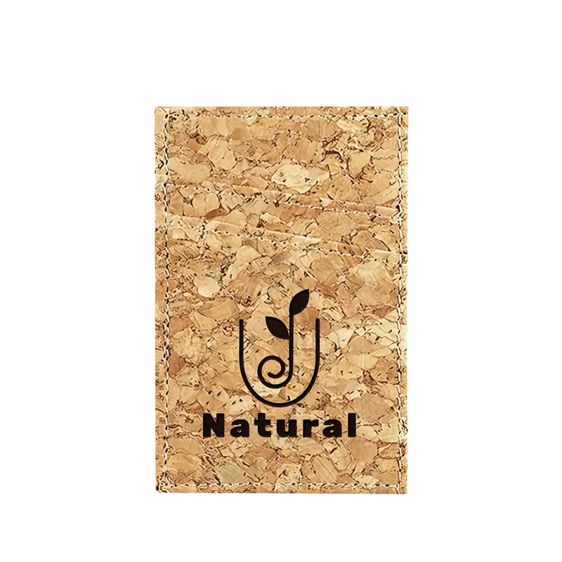 Cork Card Wallet – Wallets & Purses – available in beige colour