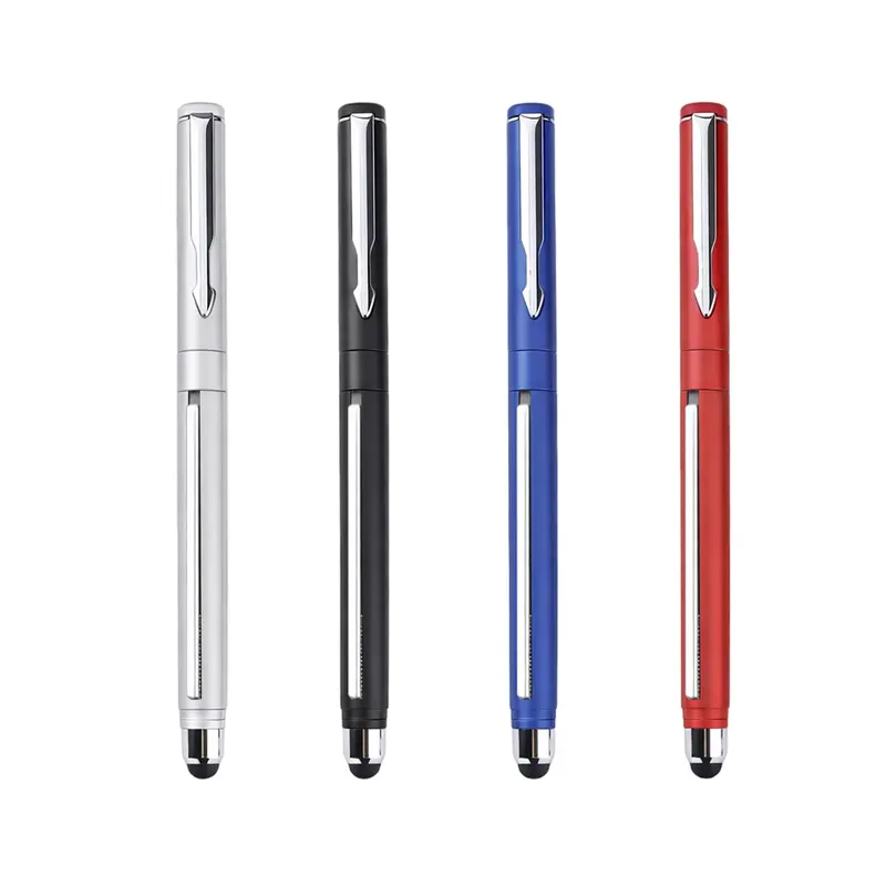 2 in 1 Commercial Banner Pen – Misc Pens – available in black, blue, red, silver colours