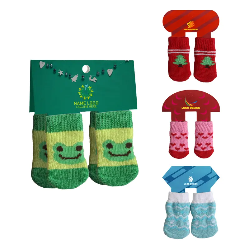 Pet Socks – Socks – available in blue, green, pink, red colours
