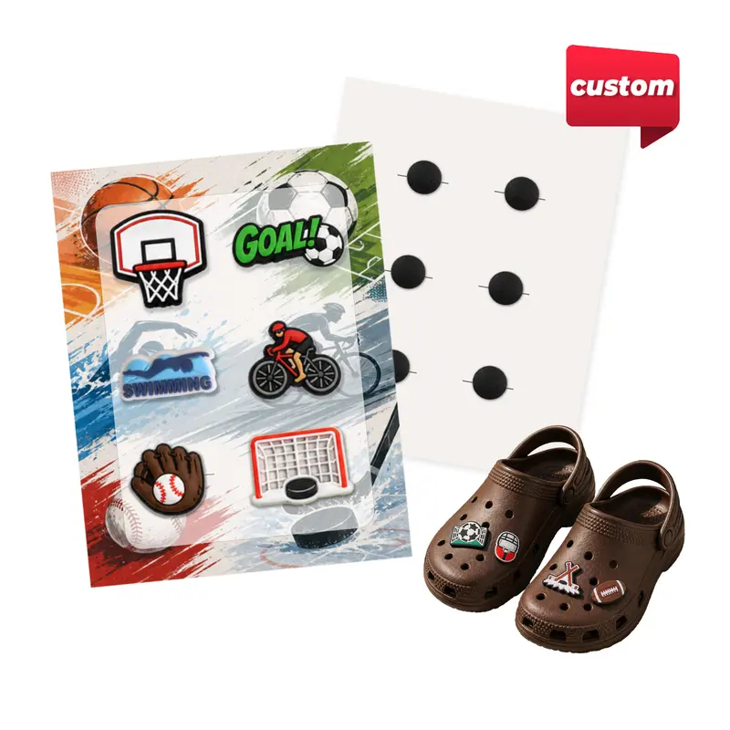 Custom Shoe Charms- 6 Pack – Misc Outdoors