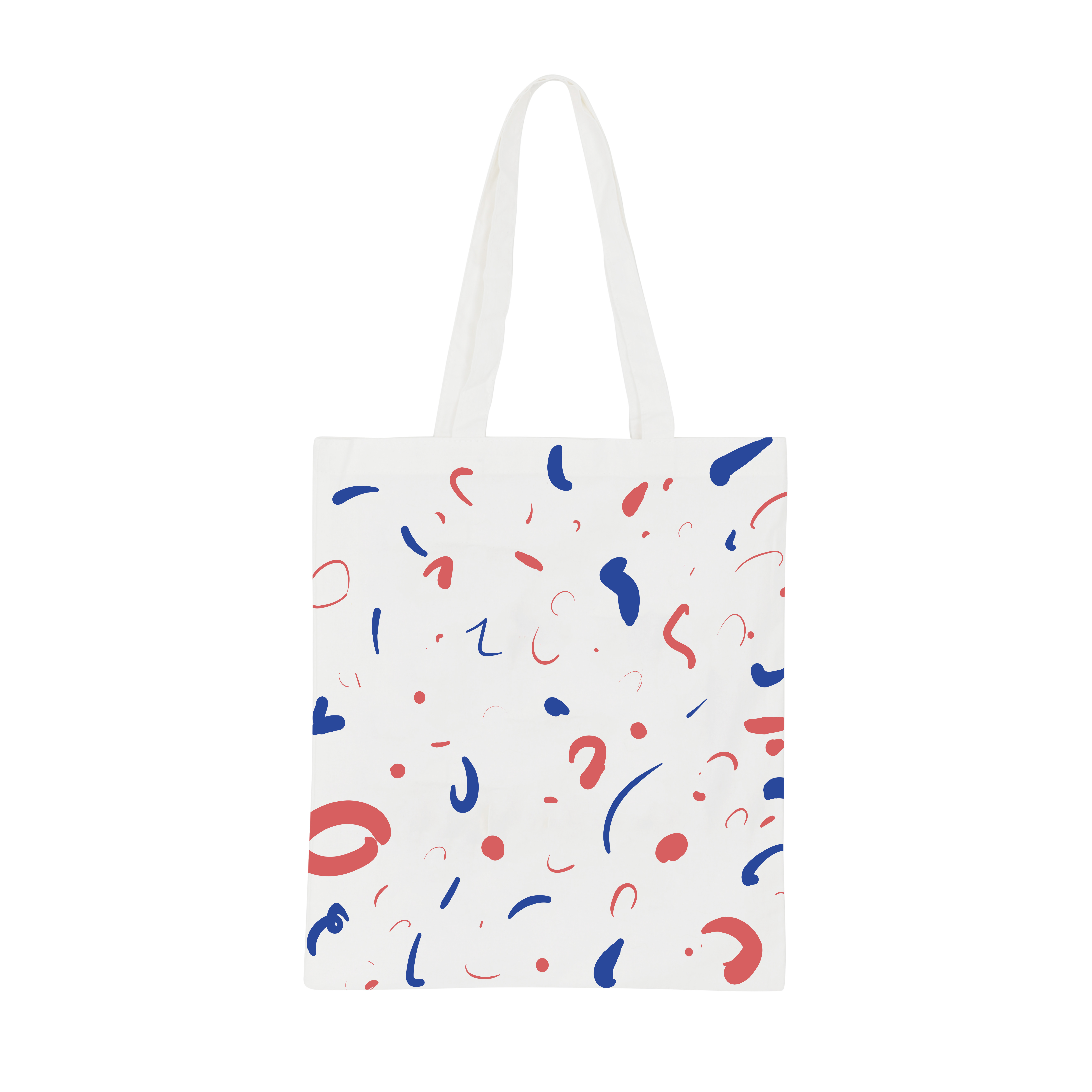 170gsm Digital Print Long Handle Cotton Bag
