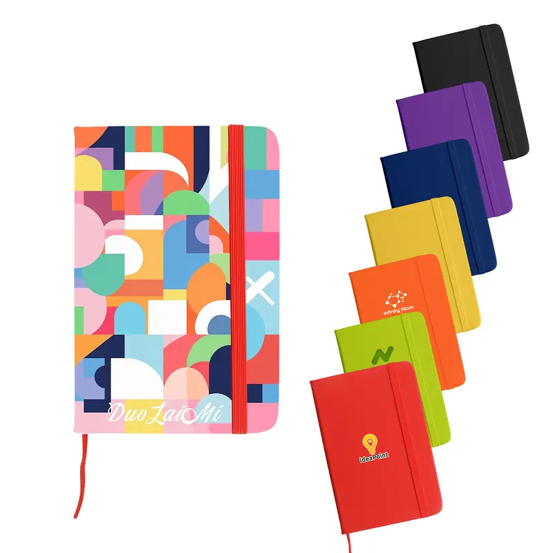 PU A6 Notebook – Notebooks – available in black, blue, green, orange colours and 3 more