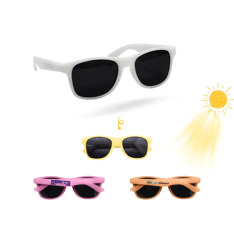 Colour Changing Sunglasses – Sunglasses – available in orange, pink, yellow colours