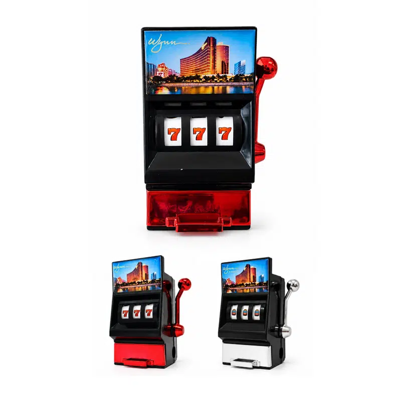 777 Slot Machine Fridge Magnet with Sharpener