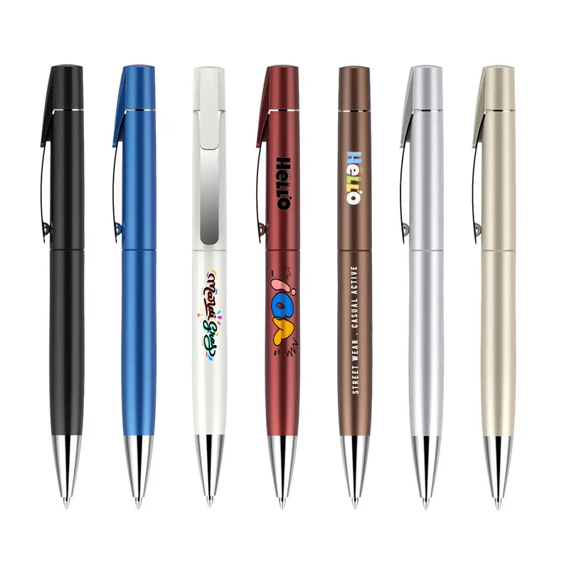 Lucky Pen - spray finish – Plastic Pens – available in black, blue, brown, gold colours and 3 more