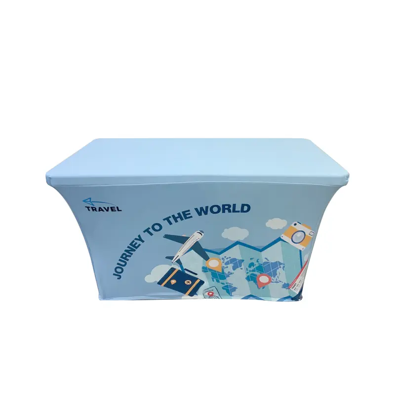 Stretch Table Covers with Zipper * 4ft – Table Covers – available in multi colour