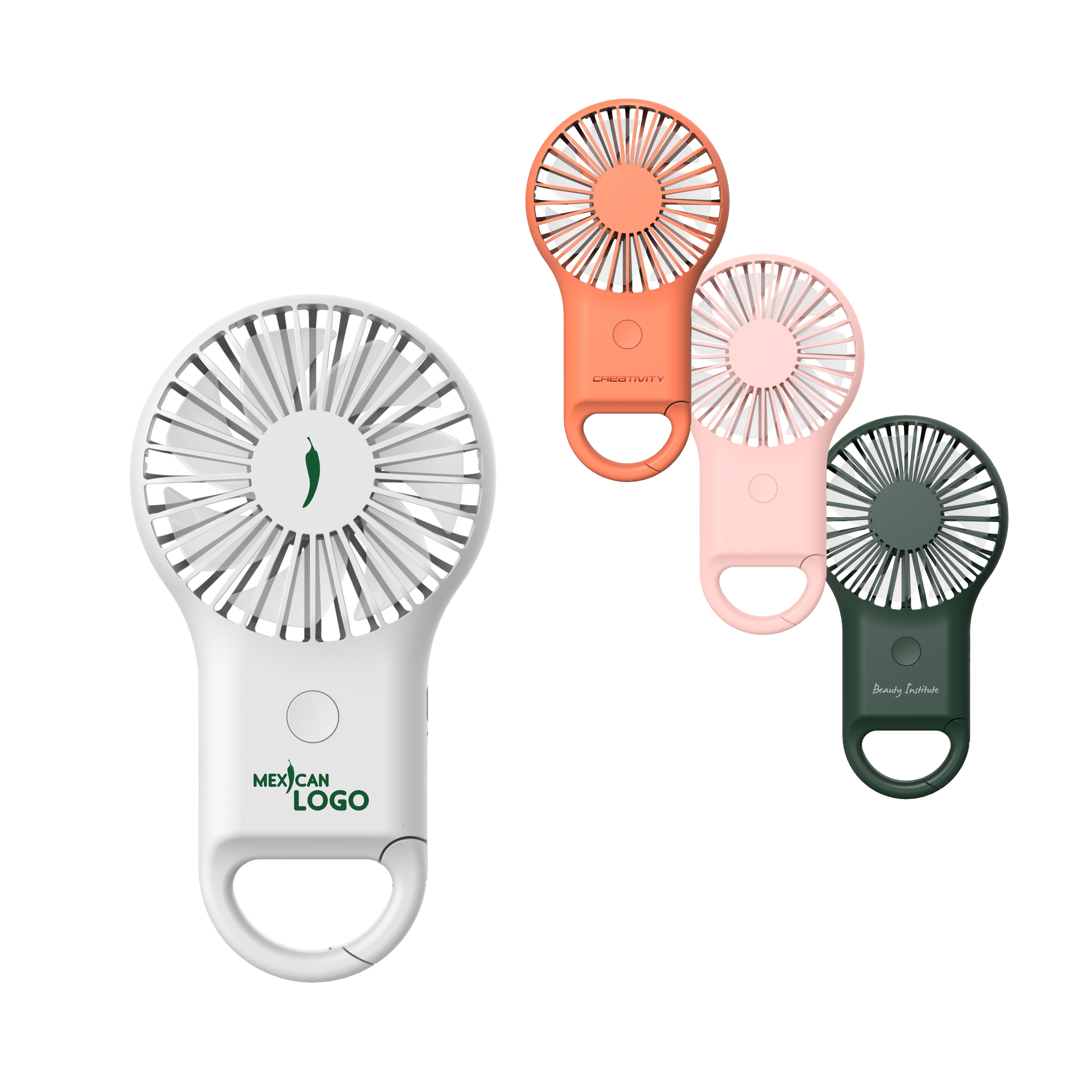 Carabiner Mini Fan with LED Light – Misc Outdoors