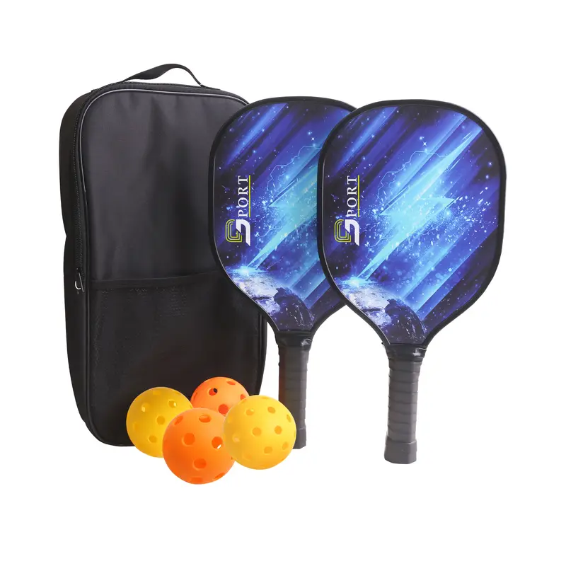 Wooden Pickleball Set – Sports Balls