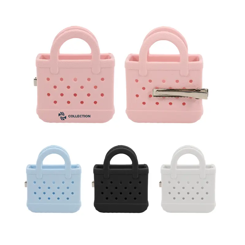 Mini EVA Holes Bag Clip – Misc Headwear – available in black, blue, pink, white colours